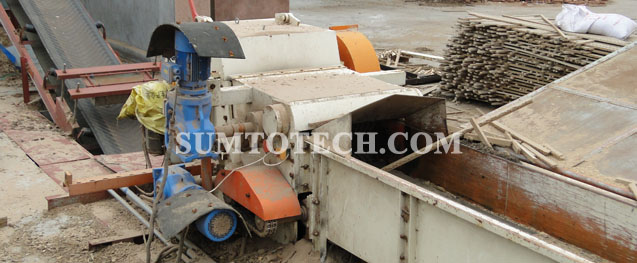 particle board producing machine